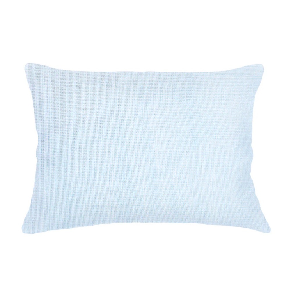Anaya So Soft Linen Sky Blue Pillow Cover 14x20